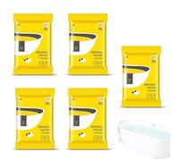 QOCUILC Set of 5 Disposable Bathtub Covers - Portable, Heat Resistant, Thickened, Ideal for Home, Travel, Hotel, Spa and Salon - 260 x 120cm