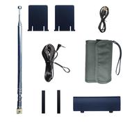 QODOSEN DX-286 Portable Radio Accessories Package (Including: Battery Cover*1, Support Plate*2, Telescopic Antenna*1,Canvas Bag with Velcro Closure*1,Rubber Foot pad*2)