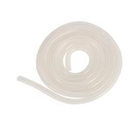 Qoekacy 100CM RC Car Fuel Gasoline Hose Silicone Hose for 1/10 1/18 Truck Track Accessories White