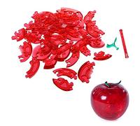 Qoekacy 3D Crystal Puzzle - Red-