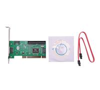 Qoekacy 4 Port SATA PCI Expansion Card &IDE VIA VT6421a chipset