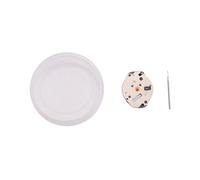 Qoekacy AL35 Watch Movement Quartz Movement with Movement Handle A35 Non-Calendar Three-Needle High-Precision Quartz Watch Movement Replacement