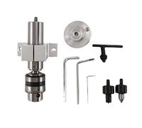 Qoekacy Multifunction Drilling Tailstock Live Center with Claw for Mini Lathe Machine Revolving Centre DIY Accessories Woodworking