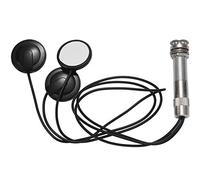 Qoekacy Universal Pickup Piezo 3 Transducer 6.35mm For Acoustic Guitar Ukulele Mandolin