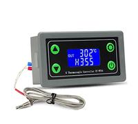 Qoekacy XY-WT04 High Temperature Digital Thermostat K-Type Thermocouple High Temperature Controller -99-999 Degrees