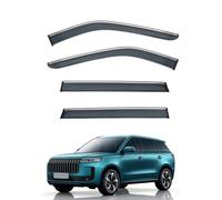 QOEMRHELT 4pc Set In-Channel Wind Deflectors, for Jaecoo J5 2025-2026 Window Visors Rain Guards Vent Visors Rain & Sun Protection,Car Accessories