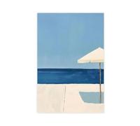 QOGDAF David Hockney Aesthetic Beachy Canvas Poster Bedroom Decor Landscape Office Room Decor Gift 12x18inch(30x45cm)