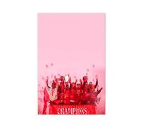 QOGDAF Liverpool 2025 Premier League Winners Trophy Canvas Poster Wall Art Decor Print Picture Paintings for Living Room Bedroom Decoration 12x18inch(30x45cm)