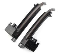 QOGJSG For A4 S4 A5 S5 A3 8P A8 S8 A6 S6 Q3 SQ3 2008 2009 Car Dynamic Turn Signal Light LED Mirror Indicator Lamp Dynamic Rearview Mirror Indicator Lamp(Black Shell)