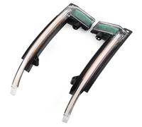 QOGJSG For A4 S4 A5 S5 A3 8P A8 S8 A6 S6 Q3 SQ3 2008 2009 Car Dynamic Turn Signal Light LED Mirror Indicator Lamp Dynamic Rearview Mirror Indicator Lamp(Clear Shell)