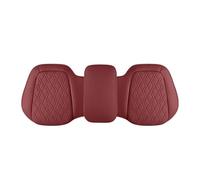 QOGJSG For Maserati For Levante Universal Waterproof Full Set PU Leather Car Seat Covers Car Accessories Auto Seat Covers(Rear Red)