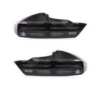 QOGJSG Rear Tail Light Lamp For City 2014 2015 2016 2017 2018 2019 LED Auto Taillight Rear Light Dynamic Turn Signal Accessories(Smoke Cover A)