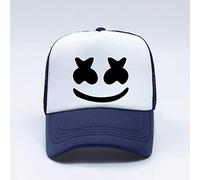 QOHNK Sugar Hats Men Baseball Hat Sunshade Hats Print Cap Hip Hop Streetwear Marshmallow