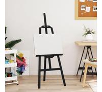 qohoio 30221 Easel Stand Black 53.5x95x127 cm Solid Wood Pine Easel Stand for Display, Portable Painting Easel, Lightweight Easels for Painting Canvas, Easel Stand for Wedding