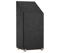 qohoio Graden Chair Cover 8 Eyelets 65x65x110/150 cm Polyethylene-Garden Stacking Chair Covers Waterproof Heavy Duty 600D Oxford Fabric Garden Chair Covers with Air Vent Windproof Anti-U V Patio Stack