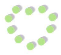 QOJOPU Fridge Magnets, 10PCS Strong Magnet for Notice Board, Mini Round Heavy Duty Magnets for Crafts, Small Magnets for Adults, Pale Green Whiteboard Magnet, Cute Magnetic Dots for Office, School