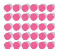 QOJOPU Fridge Magnets, 30PCS Strong Magnet for Notice Board, Mini Round Heavy Duty Magnets for Crafts, Small Magnets for Adults, Berry Pink Whiteboard Magnet, Cute Magnetic Dots for Office, School