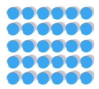 QOJOPU Fridge Magnets, 30PCS Strong Magnet for Notice Board, Mini Round Heavy Duty Magnets for Crafts, Small Magnets for Adults, Soft Navy Blue Whiteboard Magnet, Cute Magnetic Dots for Office, School