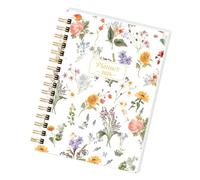 qokeeu 2026 Weekly Planner, Spiral Bound Planner with Diary and , Academic Calendar, for Family Members, Colleagues, Customers, Teachers