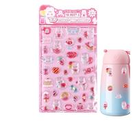 qokeeu 3D Stickers for Children, Embossed Decals in Relief, Mini Animal Cartoon Sticker, for Children, Teenagers for Sticking Scrapbooking, Mobile Phone Cases, Skateboards, Suitcases and Cups