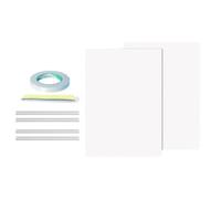 qokeeu Air Conditioner Foam Insulated Panel, Foam Dust Proof Heat Draft Insulating Seal, AC Side Surround Panels Kit, for Home Dorm Hotel Living Room Bedroom Inside Outside Winter Cold