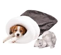 qokeeu Cat Warming Sleeping Bag, Soft Warm Puppy Cave Puppy Cuddly Bag, for Pet Parents, Cold Weather, Winter, Indoor, Living Room, Bedroom, Home, Homeowner, Night Time, Sleeping, Daytime
