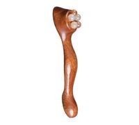 qokeeu Facial Massage Roller - Lightweight Wooden Massage Stick for the Eye Area | for Body, Face, Head Spa, Spa, Salon, Home, Travel, Shower, Yoga, Meditation, Aromatherapy,