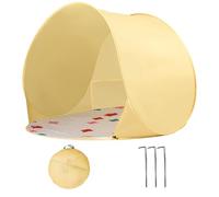 qokeeu Foldable Beach Tent | Breathable Spacious Protection Canopy - Automatic Fold Up Tent Kids - for Boys Camping Outdoor Playground Picnic Backyard Poolside Family Outing Travel Sports Park Fishing