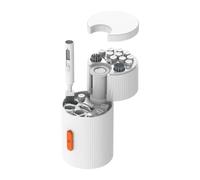 qokeeu Laptop Cleaning Set - 33-in-1 Portable Magnetic Brush Tool, Laptop Cleaner for Home, Office and On the Go as well as for Screen, Computer, TV, Mobile Phone, Camera, Speaker and