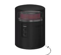 qokeeu Outdoor Fire Pit Cover, Round Oxford Fabric Protective Cover, Winter Heavy Duty Fire Pit Cover, for Garden, Backyard, Patio, Camping, Picnic, Fireplaces, Furniture, All