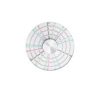 QOKLIYUI Acrylic Divider Clay Tool Ceramic Pottery Trimmer Rotary Disc Trimmer for Artists Making Essential Tool for Ceramic Artists. Ceramics Modeling Clay Sculpting DIY Gadgets, L