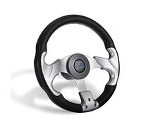 QOKLIYUI Boat Steering Wheel Steamship Center Console Helm Steer System Universal Pontoon Interior Replacement Part Accessories