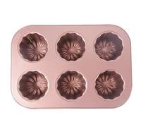 QOKLIYUI Carbon Steel Cupcake Mold Eco-Friendly And Non-Stick Non-stick Cupcake Mold Canele Mold Cake Pan Muffin Cupcake Pan