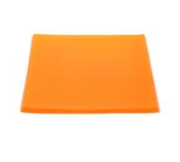 QOKLIYUI Diy Soft Comfortable Motorcycle Seat Pad Gel Cushion With Shock Absorption Mats Versatile Cuts For Any Vehicle Or Chair Motorcycle Motor Bike Motorbike Scooter Fabric, Orange, 22x25x1cm