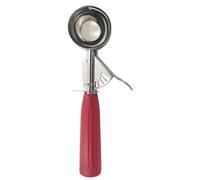 QOKLIYUI Fruit Scoop Cookie Scoop Mirror Polished Seamless Dessert Spoon Stainless Steel Spoon For Cold Drink Ice Cream Scoop, Inner diameter 50mm