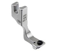 QOKLIYUI Industrial Invisible Zipper Presser Foot Metal Craftsmanship Seamless Zipper Insertion Elevate Sewing Skills Sewing Machine Concealed Presser Foot