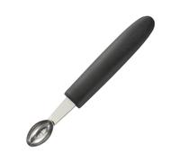 QOKLIYUI Melon Baller Scoops Made with Stainless Steel Durable Stainless Steel Ice Cream Scoops Melon Baller Fruit Scoop, Egg Shape