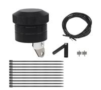 QOKLIYUI Motorcycle Chain Lubricator Oiler Motorcycle Chain Lubricator Lubricator Chain Lubricator Motorbike Oil Cup Part, Black