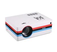 QOKLIYUI Portable And Innovative 5G Native 1080P Projector With WiFi And Bluetooth Convenient ABS Outdoor Projector Easy