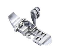 QOKLIYUI Scroll Type Hemmer 4 Thread Auxiliary Tool Home Efficient Fabric Handling Portable Rolled Hem Foot Accessories Easy Hem Presser Supplies Edge Stitching Foot Portable