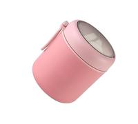 QOKLIYUI Stainless Steel Thermos Soup Flask Soup Hot Anywhere Specifications Soup Flasks For Hot Food Thermos Food Flask Portable, 304 pink-530ml