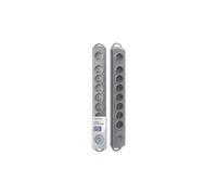 Qoltec 50167 Surge Protector Power Strip, 8 Outlets, 1.8m