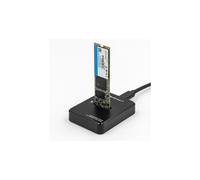 Qoltec 50313 M.2 SSD Docking Station SATA/PCIe NGFF/NVMe
