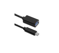 Qoltec 50421 USB 3.1 Type-C Male to USB 3.0 Type-A Female 0.25m