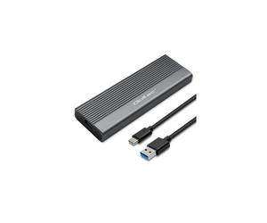 Qoltec 52267 Aluminium M.2 SATA SSD Enclosure