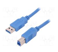 Qoltec USB 3.0 Printer Cable A Male to B Male 2m 52309