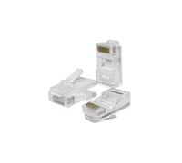 Qoltec 54544 RJ45 CAT6 UTP Pass-Through Connector