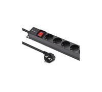 Qoltec Aluminiowa Listwa zasilająca PDU do RACK 16A 16 x SCHUKO Pionowa 1.8m