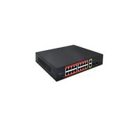 Qoltec Gigabit Ethernet PoE Network Switch 52292