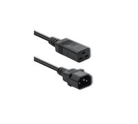 Qoltec IEC C14/C19 Power Extension Cable 3x1.5mm 53990